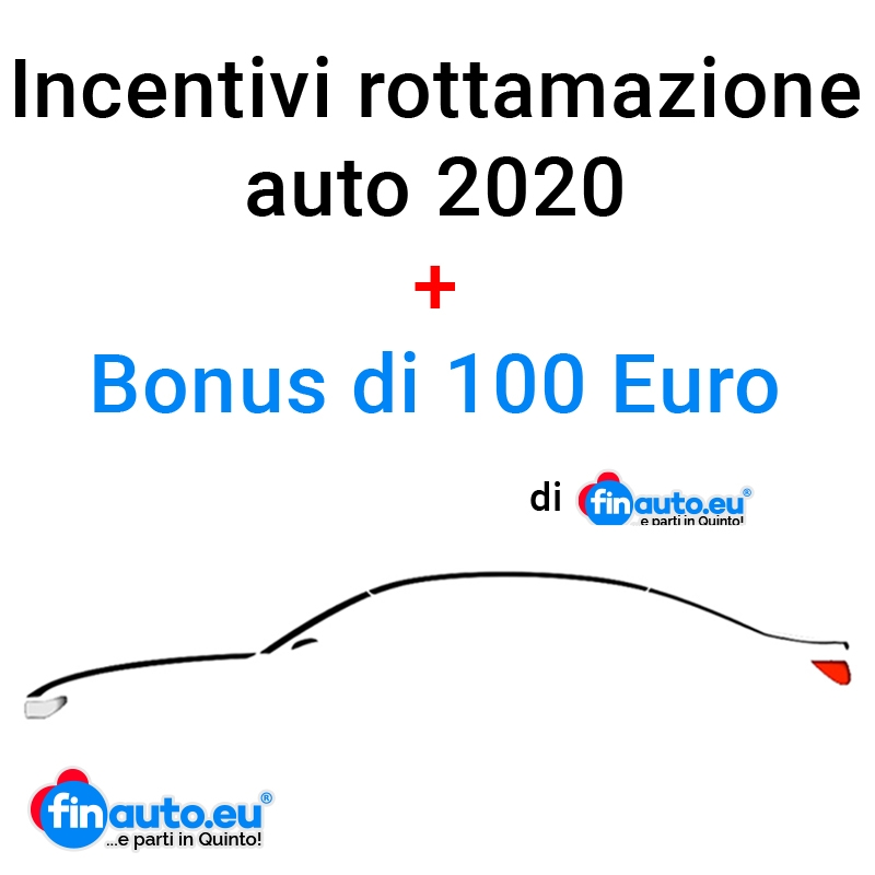 Incentivi Rottamazione Auto 2020 e Bonus di 100 euro di Finauto.it